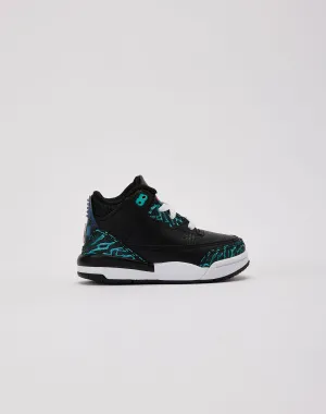 Jordan Air Jordan 3 Retro SE 'Black and Hyper Jade' Toddler
