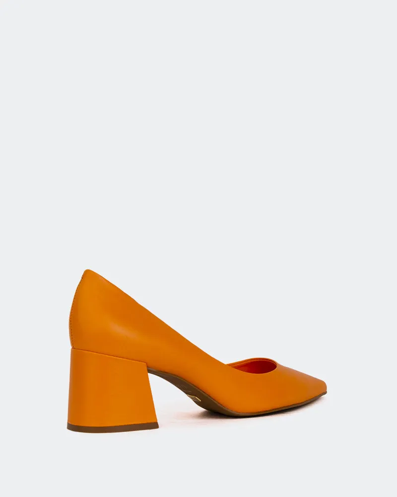 Josephine, Orange Leather/Cuir Orange