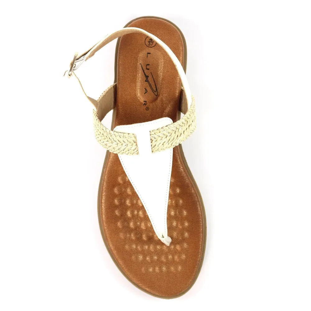 Lunar JLH526 Rimini Toe Post Sandal