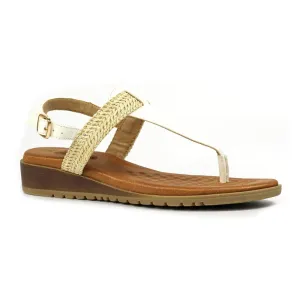 Lunar JLH526 Rimini Toe Post Sandal